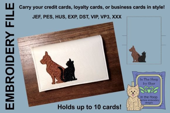 Cat and Dog Credit Card: An Embroidery Design Review