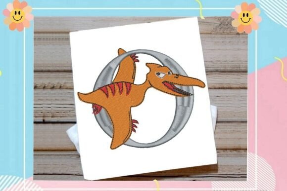 Dinosaur Monogram Alphabet Letter O: Business Review