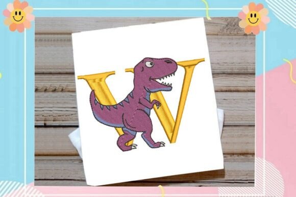 Dinosaur Monogram Alphabet Letter W: A Designer Review