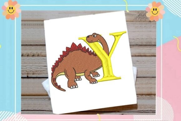 Dinosaur Monogram Alphabet Letter Y: Apparel Review