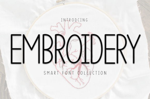 Embroidery Font Review: Premium Sweatshirt Design