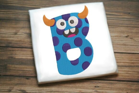 Fun Monster Alphabet Letter B: An Embroidery Review