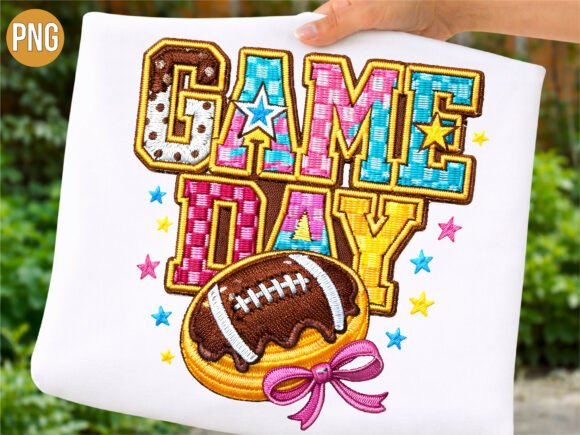 Game Day Football Embroidery PNG Review