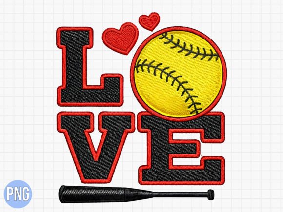 Love Softball PNG: An Embroidery Designer’s Review