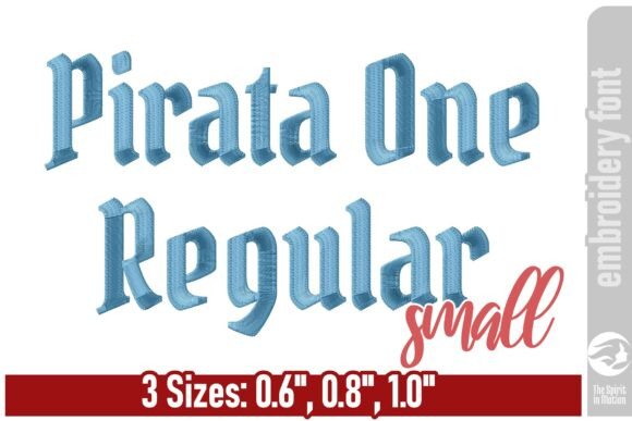 Pirata One Blackletter Font: Small Shop Review