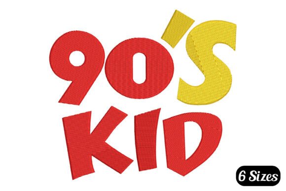 Retro 90s Kid: An Embroidery Design Review