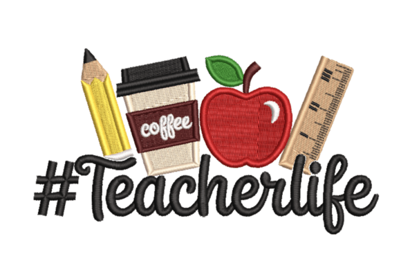Teacher Life – School: An Embroidery Design Review